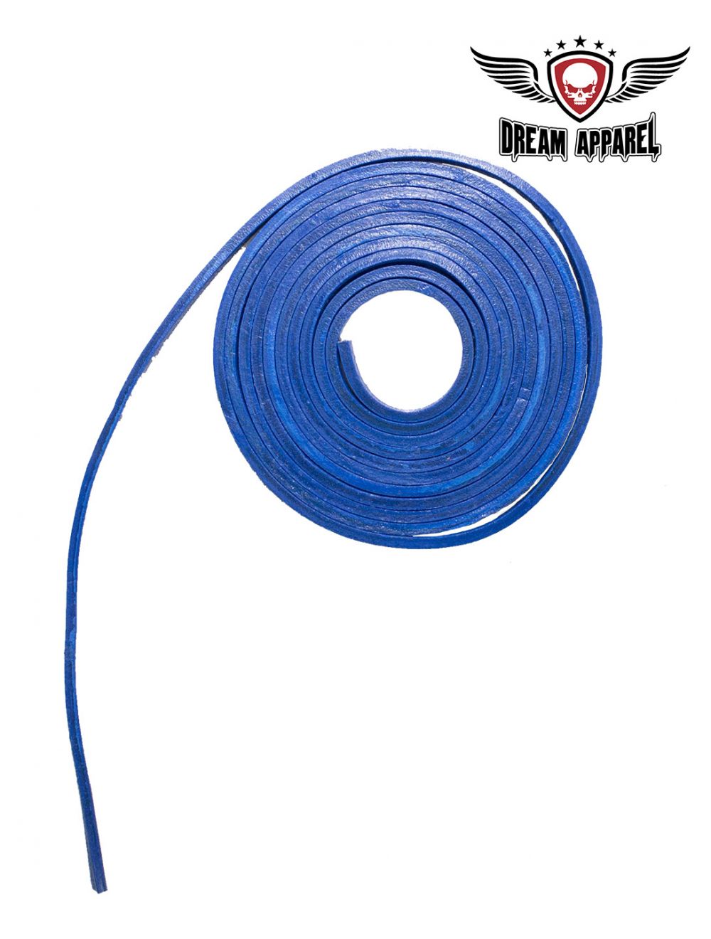 Blue sale leather laces